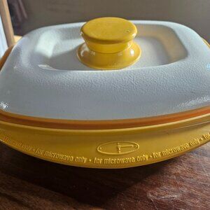 rangemate nonstick microwave grill pan with lid new